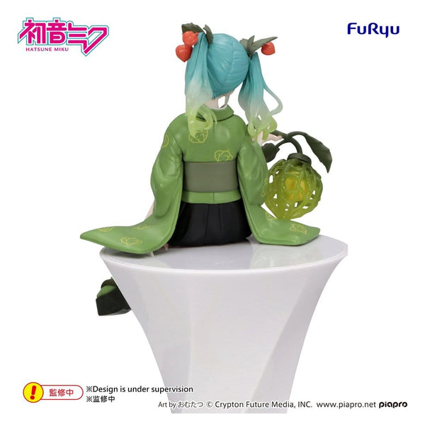 Hatsune Miku - Flower Fairy Winter Cherry Green Color Ver. - Nudelstopper PVC Figur (15 cm)