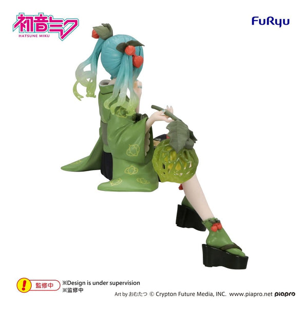 Hatsune Miku - Flower Fairy Winter Cherry Green Color Ver. - Nudelstopper PVC Figur (15 cm)