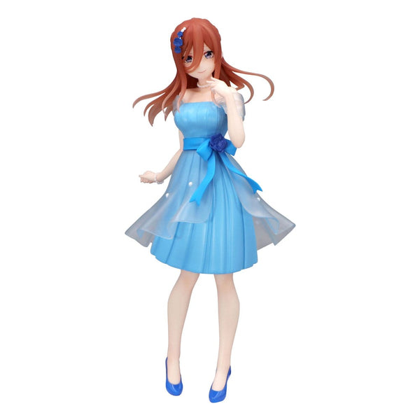 The Quintessential Quintuplets - Nakano Miku: Pastel Dress Ver. - Trio-Try-iT PVC Statue (21 cm)
