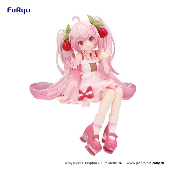 Vocaloid - Hatsune Miku: Sakura Miku 2025 Ver. - Noodle Stopper PVC Statue (14 cm)