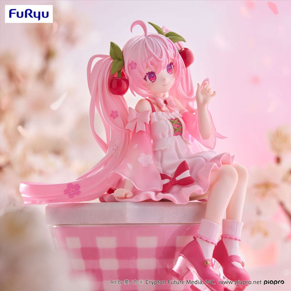 Vocaloid - Hatsune Miku: Sakura Miku 2025 Ver. - Noodle Stopper PVC Statue (14 cm)