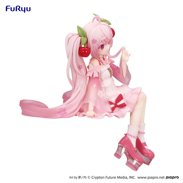 Vocaloid - Hatsune Miku: Sakura Miku 2025 Ver. - Noodle Stopper PVC Statue (14 cm)