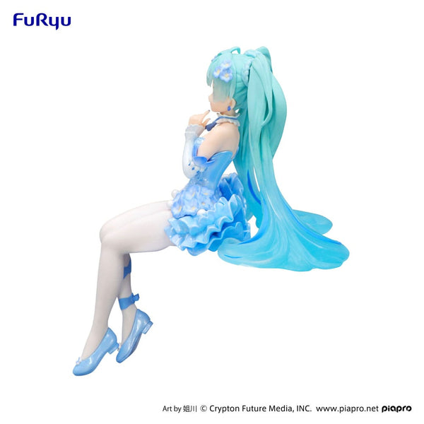 Vocaloid - Hatsune Miku: Flower Fairy Nemophila Pail Blue Color Ver. - PVC Statue (15 cm)