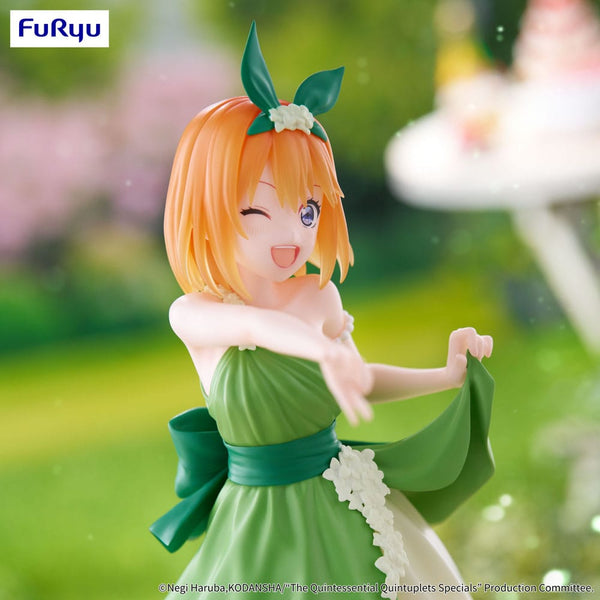 The Quintessential Quintuplets - Nakano Yotsuba: Pastel Dress Ver. - Trio-Try-iT PVC Statue (22 cm)