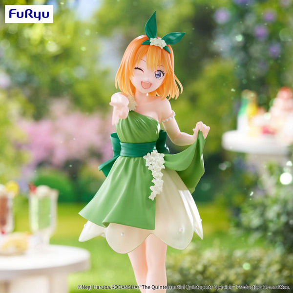 The Quintessential Quintuplets - Nakano Yotsuba: Pastel Dress Ver. - Trio-Try-iT PVC Statue (22 cm)