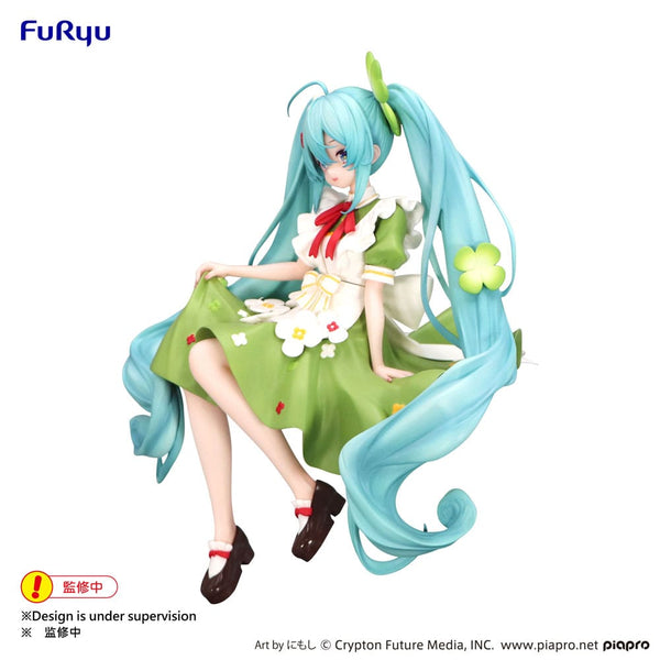 Vocaloid - Hatsune Miku: Flower Fairy Clover Ver. - Noodle Stopper PVC Statue (15 cm)