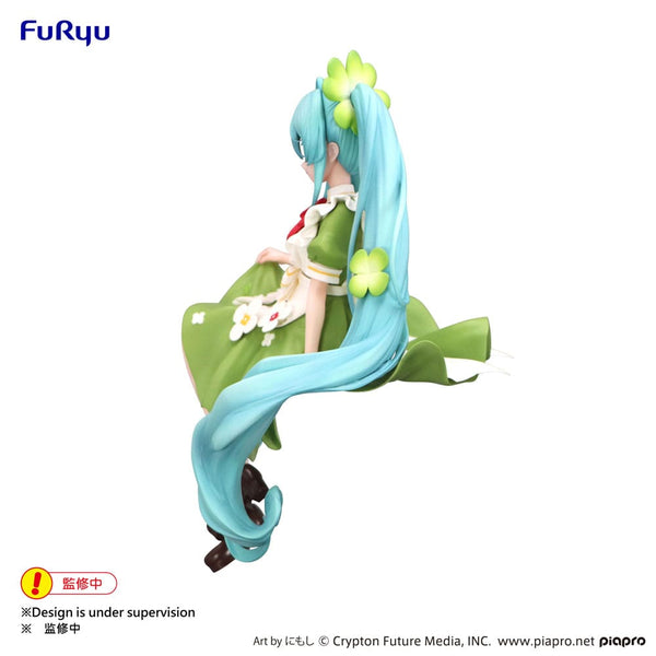 Vocaloid - Hatsune Miku: Flower Fairy Clover Ver. - Noodle Stopper PVC Statue (15 cm)
