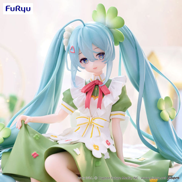 Vocaloid - Hatsune Miku: Flower Fairy Clover Ver. - Noodle Stopper PVC Statue (15 cm)