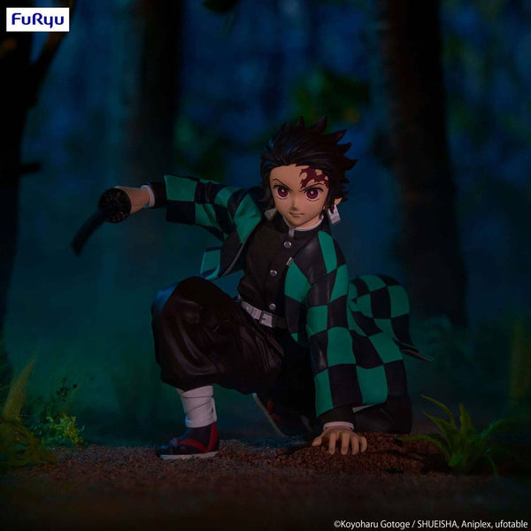Demon Slayer: Kimetsu no Yaiba - Kamado Tanjiro - Noodle Stopper PVC Statue (13 cm)
