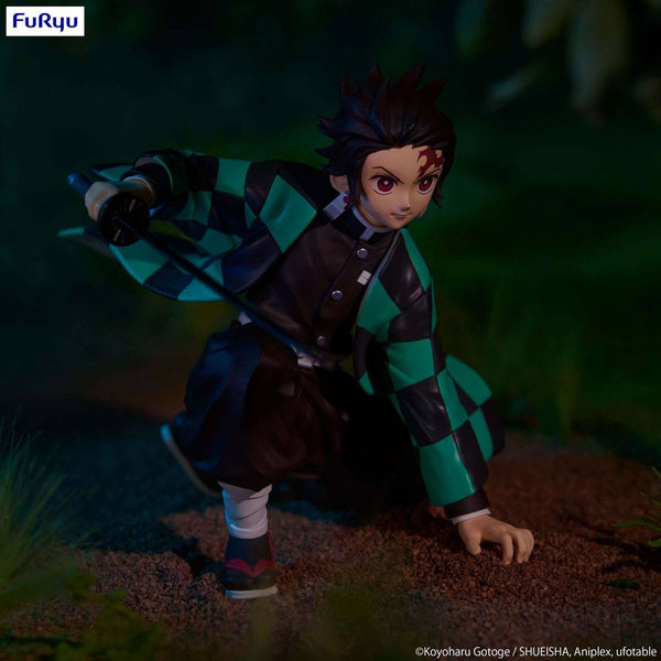 Demon Slayer: Kimetsu no Yaiba - Kamado Tanjiro - Noodle Stopper PVC Statue (13 cm)