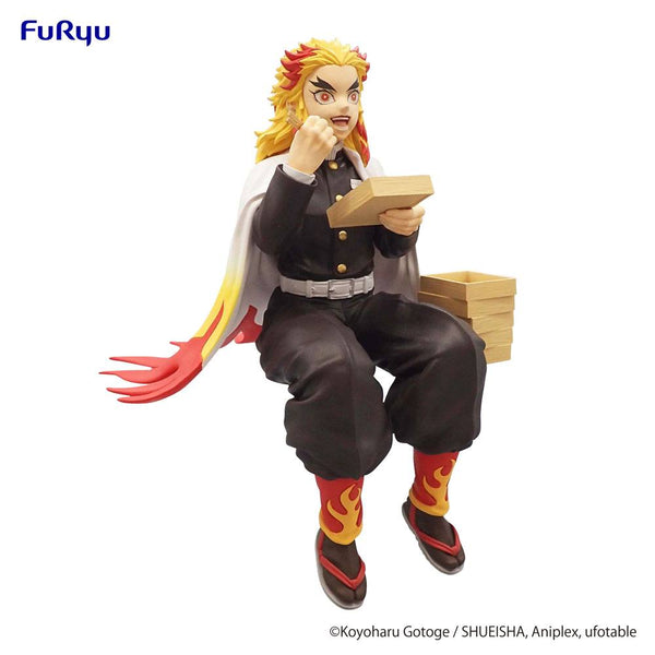 Demon Slayer: Kimetsu no Yaiba - Rengoku Kyojuro - Noodle Stopper PVC Statue (14 cm)