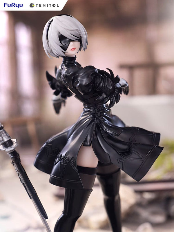 NieR:Automata Ver1.1a - 2B - Tenitol PVC Statue (22 cm)