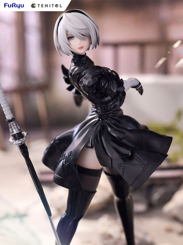 NieR:Automata Ver1.1a - 2B - Tenitol PVC Statue (22 cm)