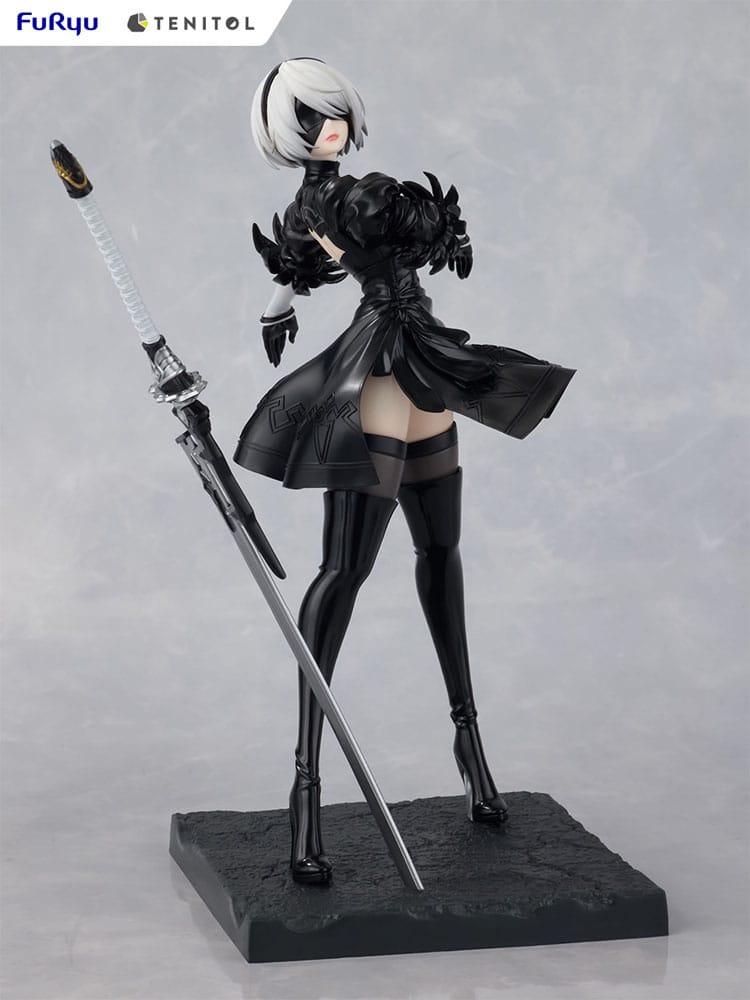 NieR:Automata Ver1.1a - 2B - Tenitol PVC Statue (22 cm)