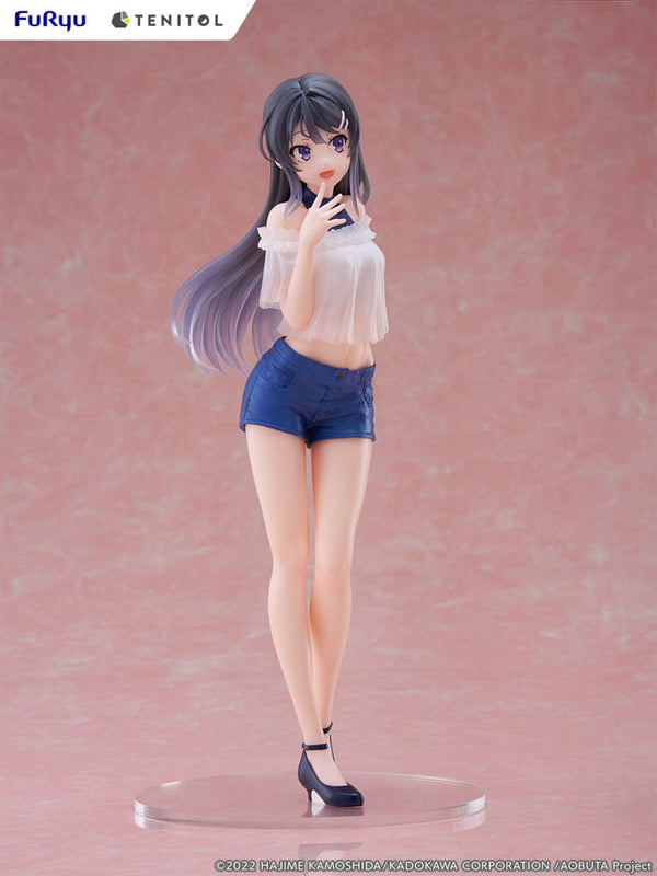 Rascal Does Not Dream of Bunny Girl Senpai - Mai Sakurajima - Tenitol PVC Statue (31 cm)