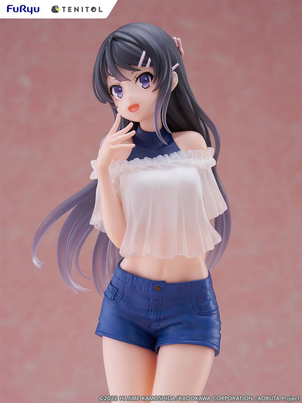 Rascal Does Not Dream of Bunny Girl Senpai - Mai Sakurajima - Tenitol PVC Statue (31 cm)