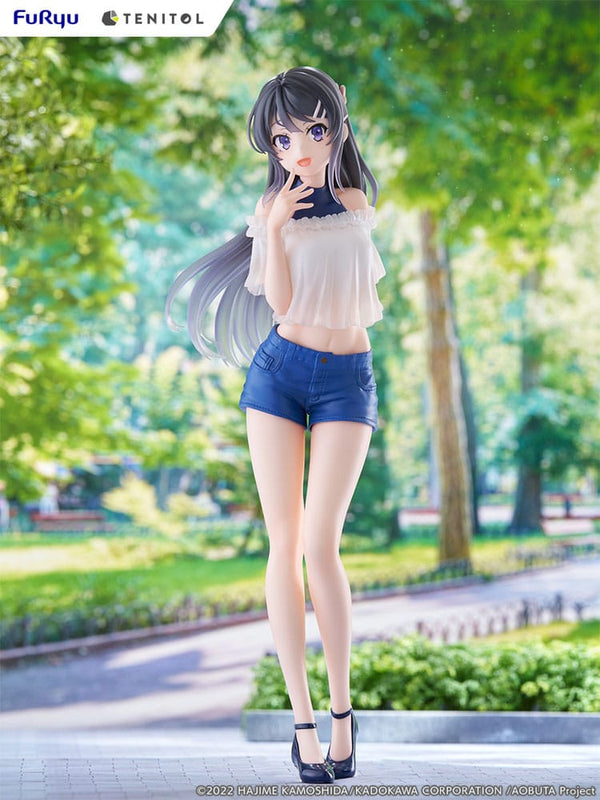 Rascal Does Not Dream of Bunny Girl Senpai - Mai Sakurajima - Tenitol PVC Statue (31 cm)