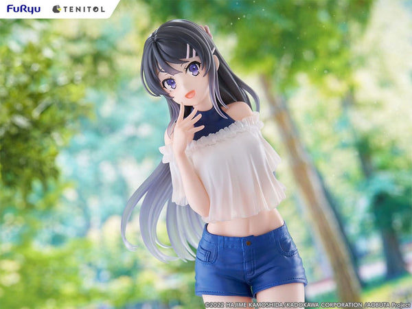 Rascal Does Not Dream of Bunny Girl Senpai - Mai Sakurajima - Tenitol PVC Statue (31 cm)