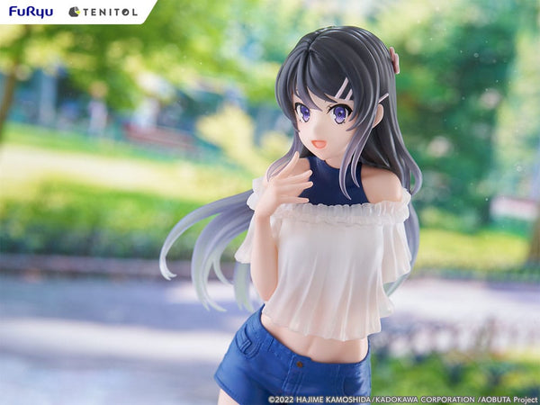 Rascal Does Not Dream of Bunny Girl Senpai - Mai Sakurajima - Tenitol PVC Statue (31 cm)