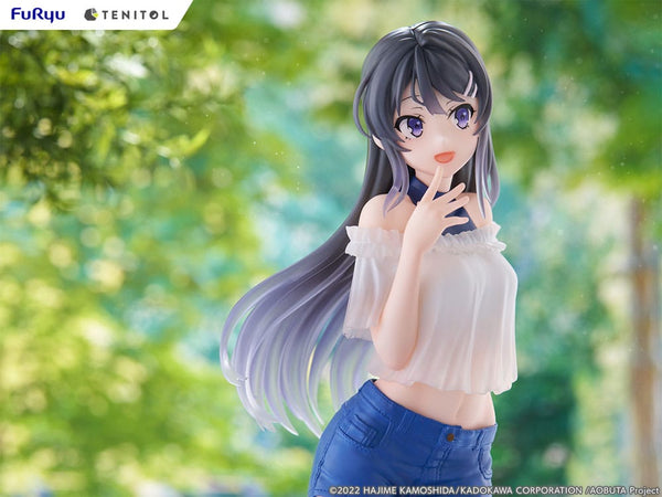 Rascal Does Not Dream of Bunny Girl Senpai - Mai Sakurajima - Tenitol PVC Statue (31 cm)