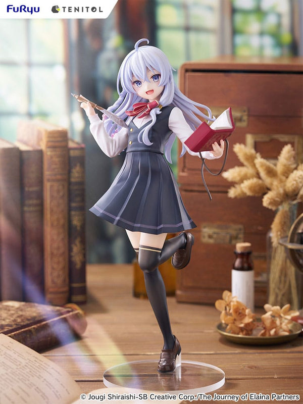 Wandering Witch: The Journey of Elaina - Elaina: School Uniform Ver. - Tenitol Tall PVC Statue (29 cm)