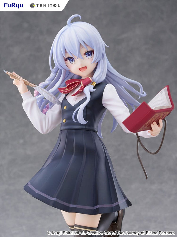 Wandering Witch: The Journey of Elaina - Elaina: School Uniform Ver. - Tenitol Tall PVC Statue (29 cm)