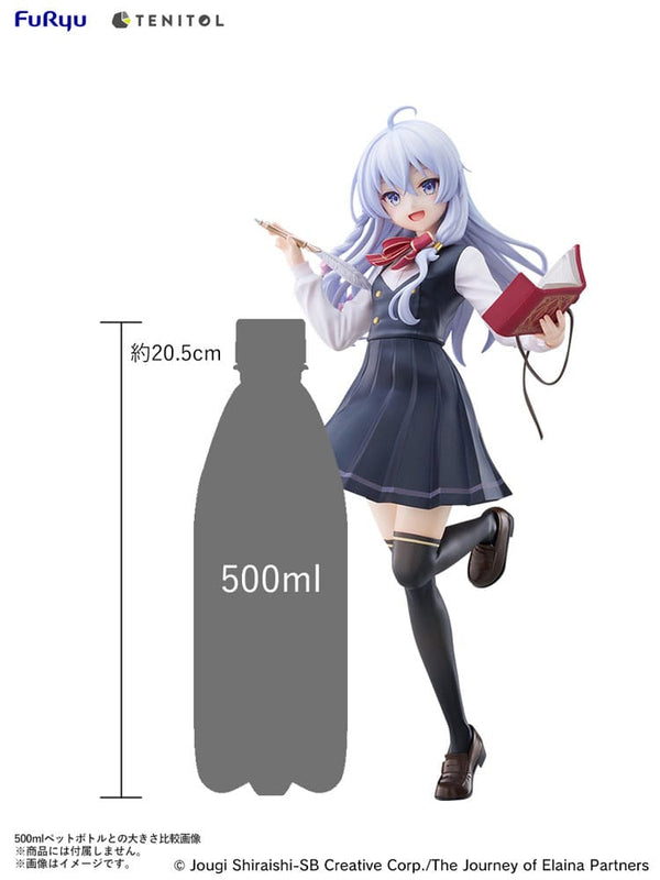Wandering Witch: The Journey of Elaina - Elaina: School Uniform Ver. - Tenitol Tall PVC Statue (29 cm)