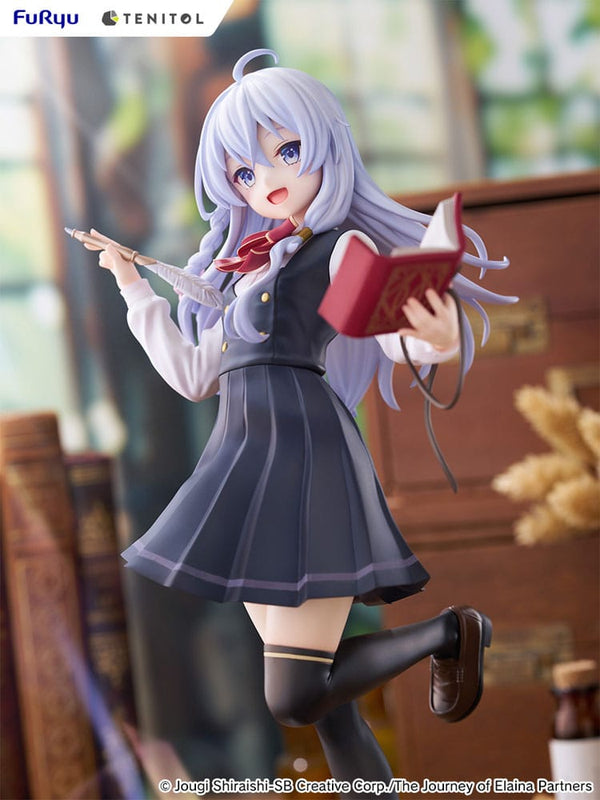 Wandering Witch: The Journey of Elaina - Elaina: School Uniform Ver. - Tenitol Tall PVC Statue (29 cm)
