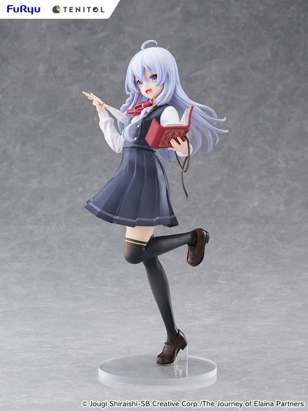 Wandering Witch: The Journey of Elaina - Elaina: School Uniform Ver. - Tenitol Tall PVC Statue (29 cm)