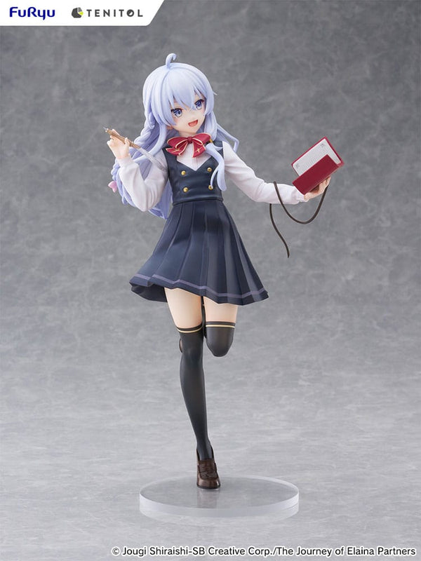 Wandering Witch: The Journey of Elaina - Elaina: School Uniform Ver. - Tenitol Tall PVC Statue (29 cm)