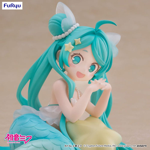 Vocaloid - Hatsune Miku: Mermaid Princess Ver. - Desktop Fairy PVC Statue (9 cm)