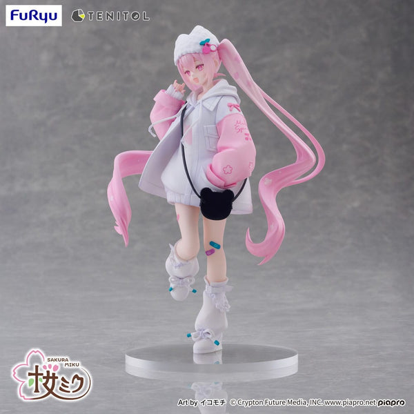 Vocaloid - Sakura Miku: Cool style Ver. - PVC Statue (19 cm)