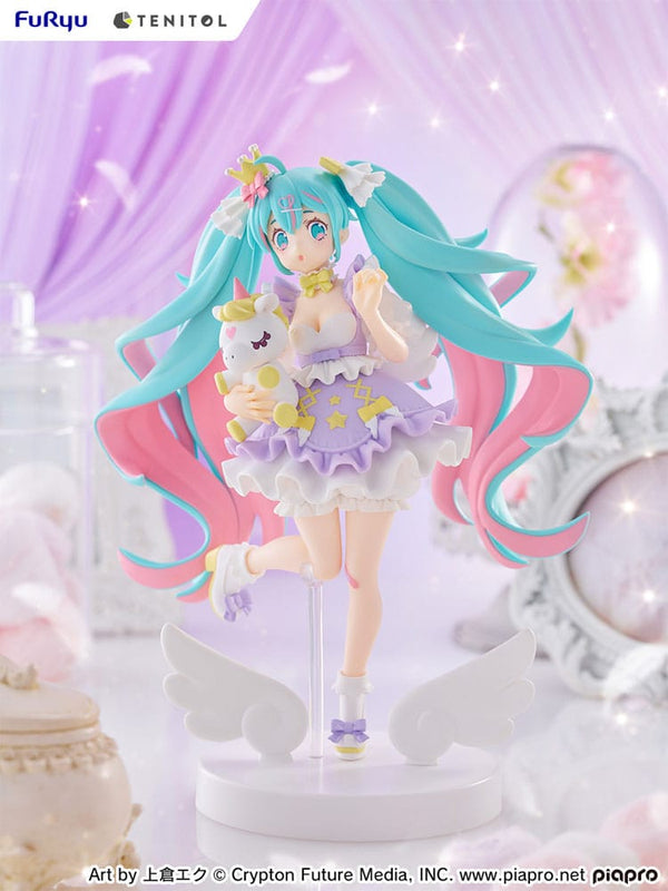 Vocaloid - Hatsune Miku: Yumekawa Princess Lavender Ver. - PVC Statue (21 cm)