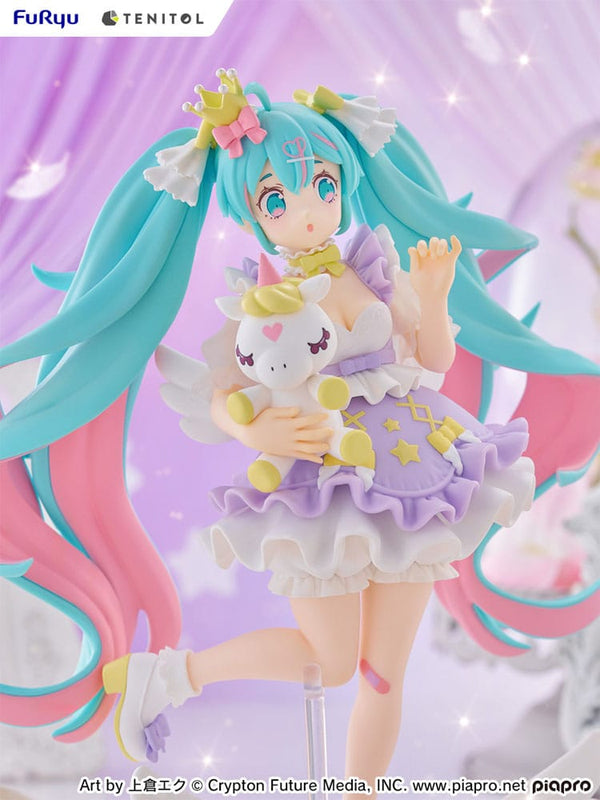 Vocaloid - Hatsune Miku: Yumekawa Princess Lavender Ver. - PVC Statue (21 cm)