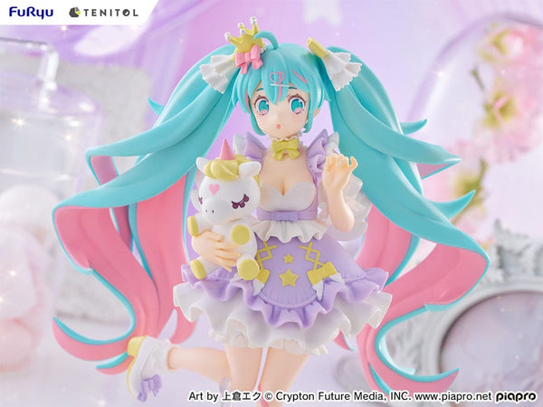 Vocaloid - Hatsune Miku: Yumekawa Princess Lavender Ver. - PVC Statue (21 cm)