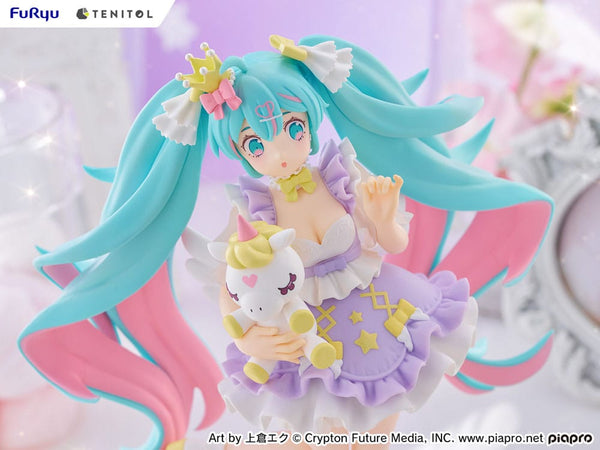 Vocaloid - Hatsune Miku: Yumekawa Princess Lavender Ver. - PVC Statue (21 cm)