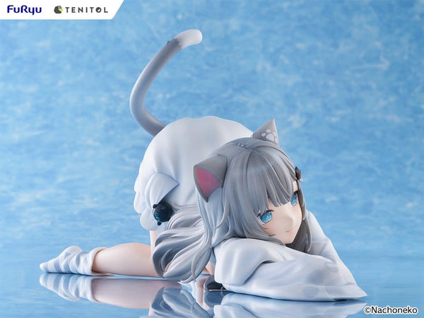 Virtual Youtuber Tenitol - Nachoneko - Stor Nudelstopper PVC Figur (18 cm)