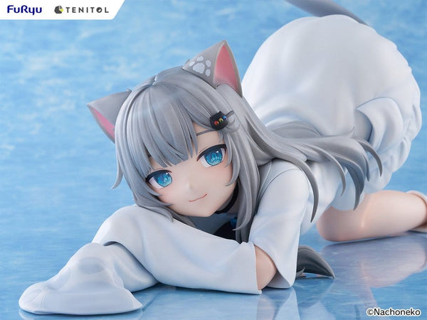 Virtual Youtuber Tenitol - Nachoneko - Stor Nudelstopper PVC Figur (18 cm)