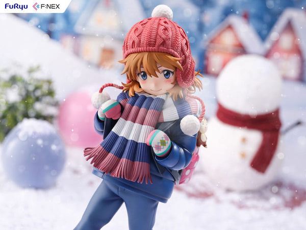 Evangelion: 3.0 + 1.0 Thrice Upon a Time - Asuka Shikinami Langley: Winter Ver. - FNEX Statue 1/6 (20 cm)