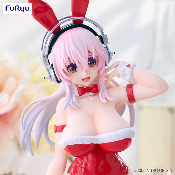 Super Sonico - Super Sonico: Red Color Ver. - BiCute Bunnies PVC Statue (30 cm)