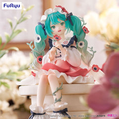 Vocaloid - Hatsune Miku: Flower Fairy Anemone Ver. - Noodle Stopper PVC Statue (14 cm)