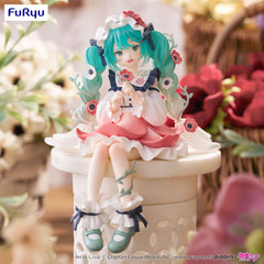 Vocaloid - Hatsune Miku: Flower Fairy Anemone Ver. - Noodle Stopper PVC Statue (14 cm)