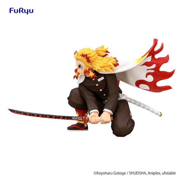 Demon Slayer: Kimetsu no Yaiba - Rengoku Kyojuro: Battle Ver. - Nudelstopper PVC Statue (10 cm)