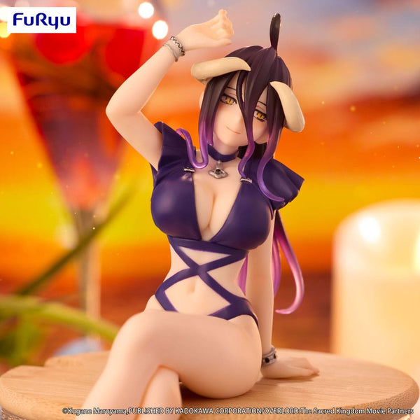 Overlord - Albedo: Swimsuit Dark Purple Color Ver. - Noodle Stopper PVC Statue (16 cm)