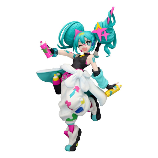 Vocaloid - Hatsune Miku: Paint Girl Ver. - Trio-Try-iT PVC Statue (19 cm)