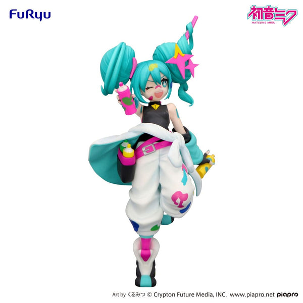 Vocaloid - Hatsune Miku: Paint Girl Ver. - Trio-Try-iT PVC Statue (19 cm)