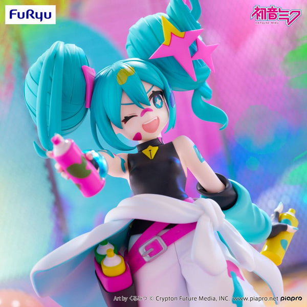 Vocaloid - Hatsune Miku: Paint Girl Ver. - Trio-Try-iT PVC Statue (19 cm)