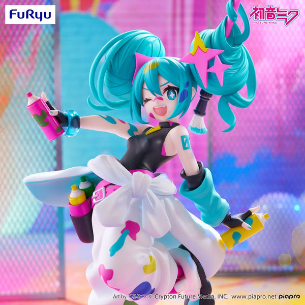 Vocaloid - Hatsune Miku: Paint Girl Ver. - Trio-Try-iT PVC Statue (19 cm)