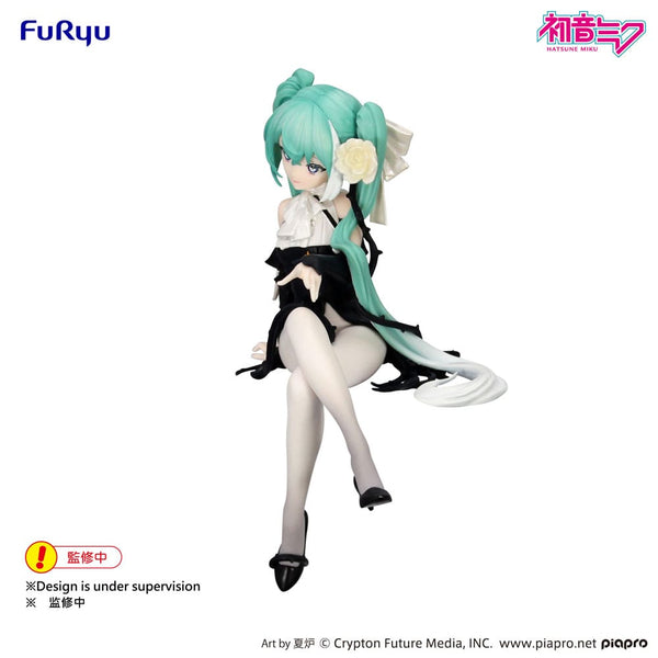 Vocaloid - Hatsune Miku: Flower Fairy White Rose Ver. - Noodle Stopper PVC Statue (14 cm)