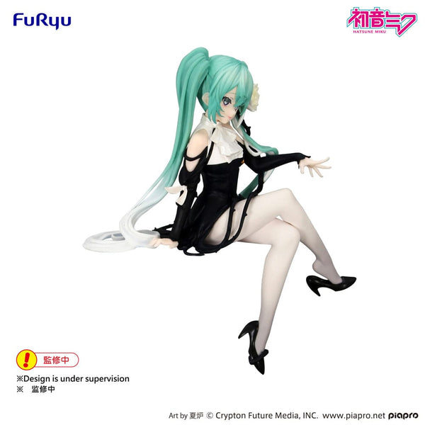 Vocaloid - Hatsune Miku: Flower Fairy White Rose Ver. - Noodle Stopper PVC Statue (14 cm)